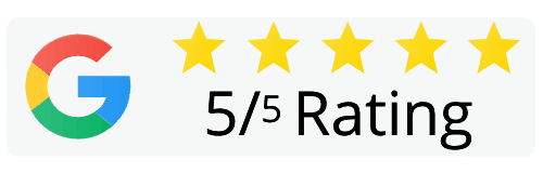 Leadsurance 5 start rating on Google
