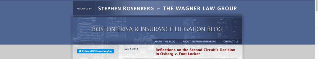 Boston ERISA & Insurance Litigation Blog