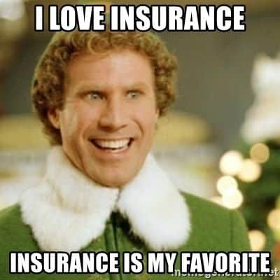 Will Ferrel Elf Insurance Meme