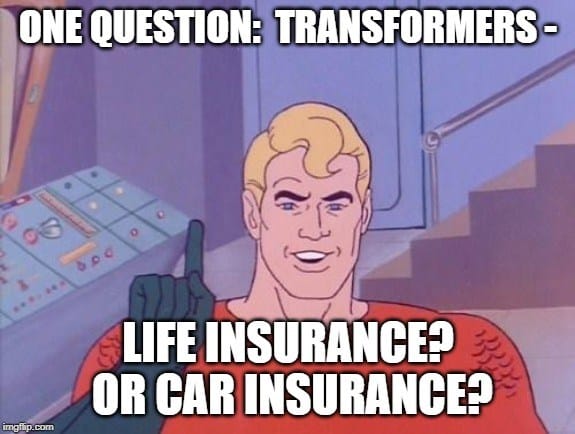 car insurance or life insurance meme