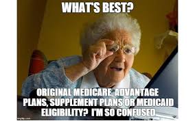 confused grandma medicare meme