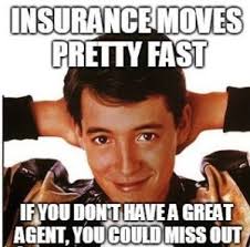 ferris bueller insurance meme