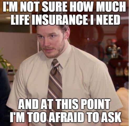 how much life insurance meme