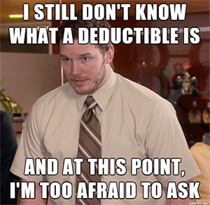 insurance deductible meme