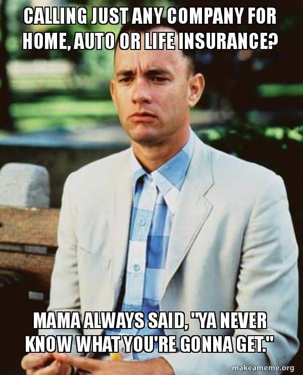 the right independent agency for home insurance meme